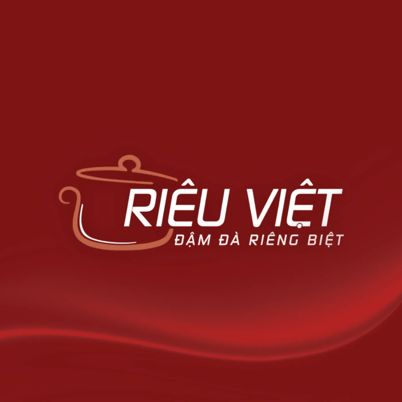 Logo nhà hàng Riêu Việt, đậm đà riêng biệt